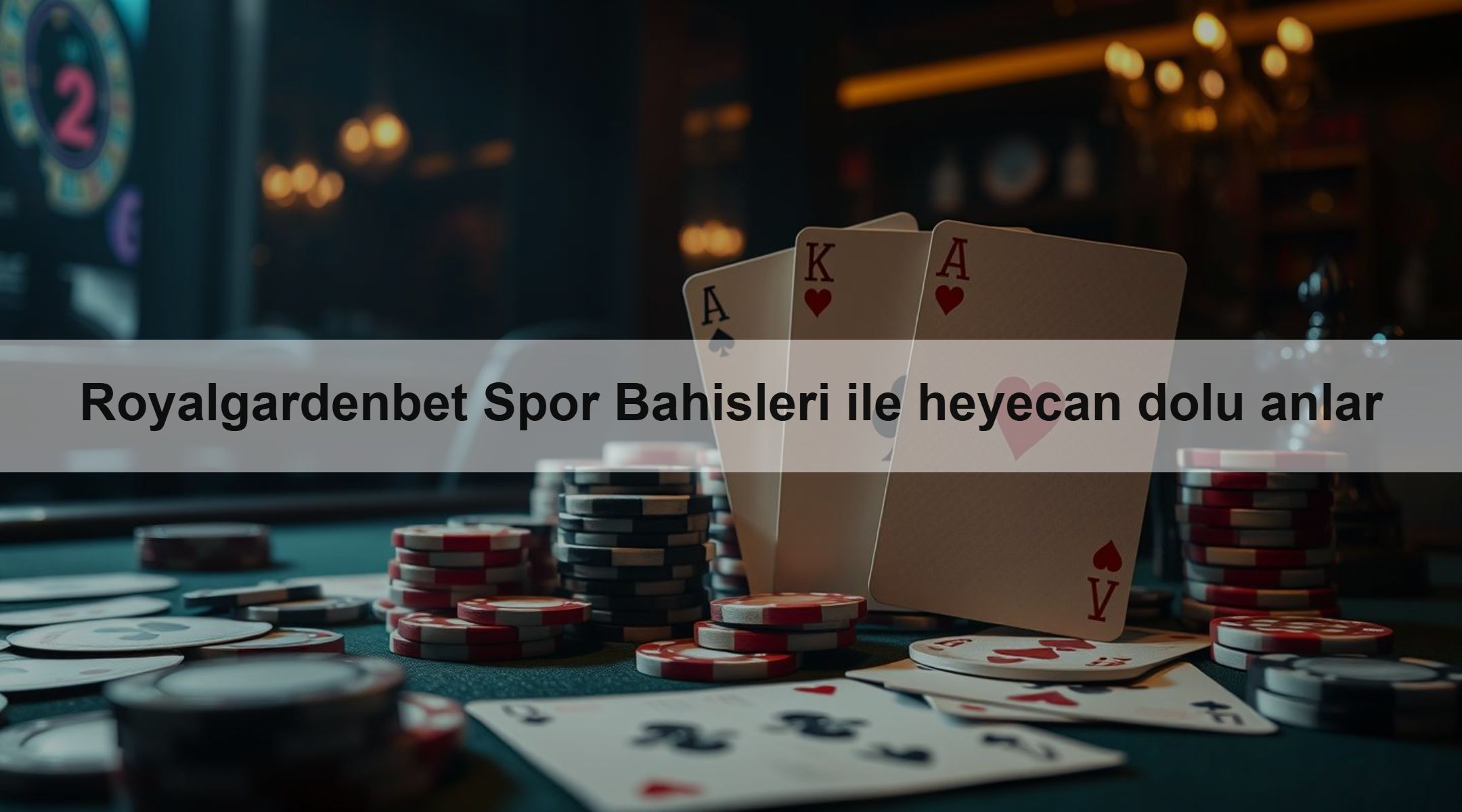 Royalgardenbet Spor Bahisleri ile heyecan dolu anlar
