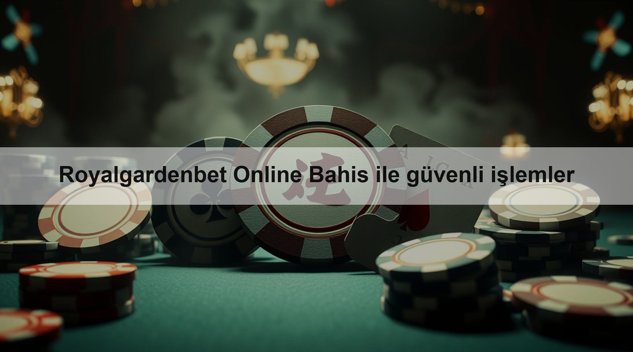Royalgardenbet Online Bahis ile güvenli işlemler