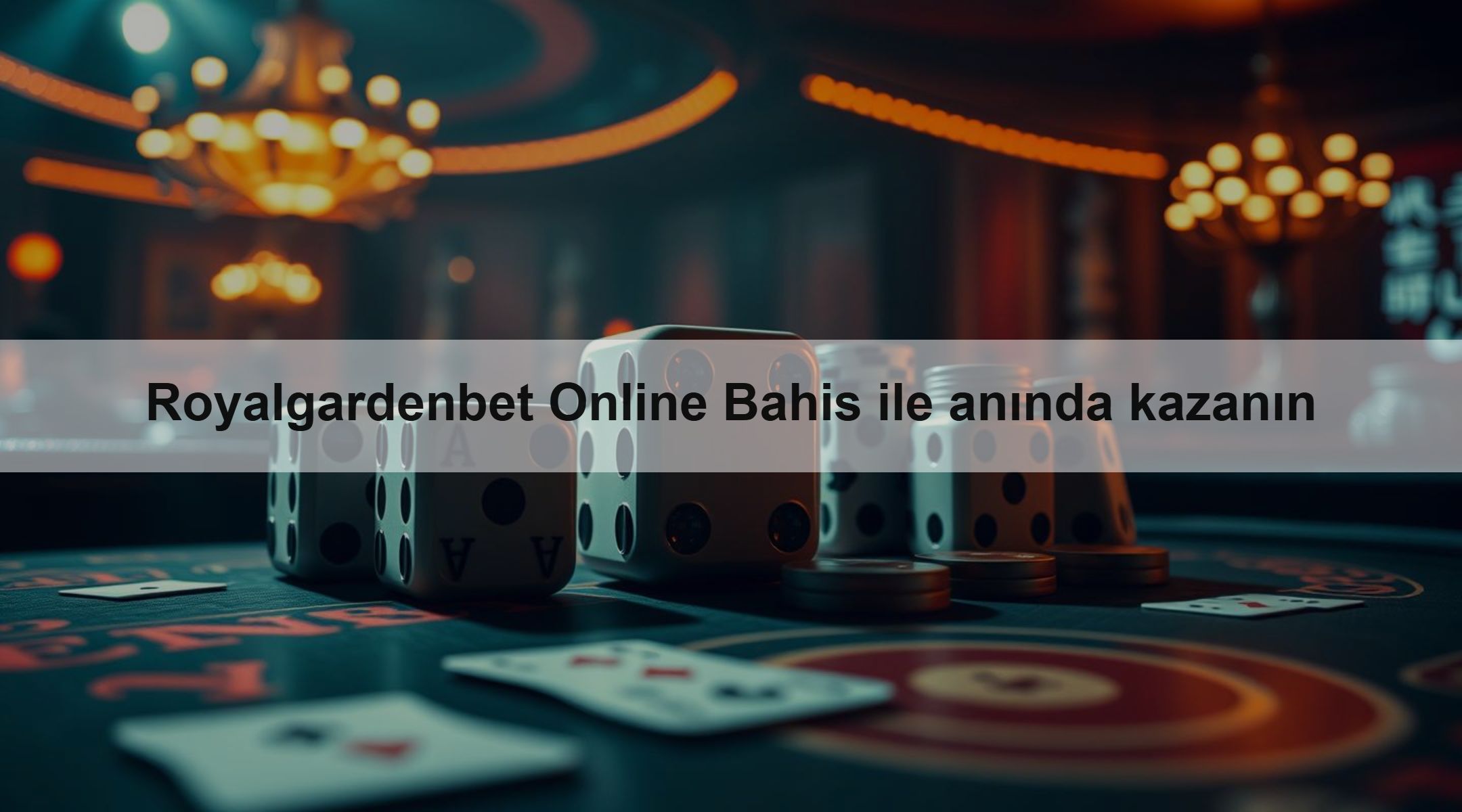 Royalgardenbet Online Bahis ile anında kazanın